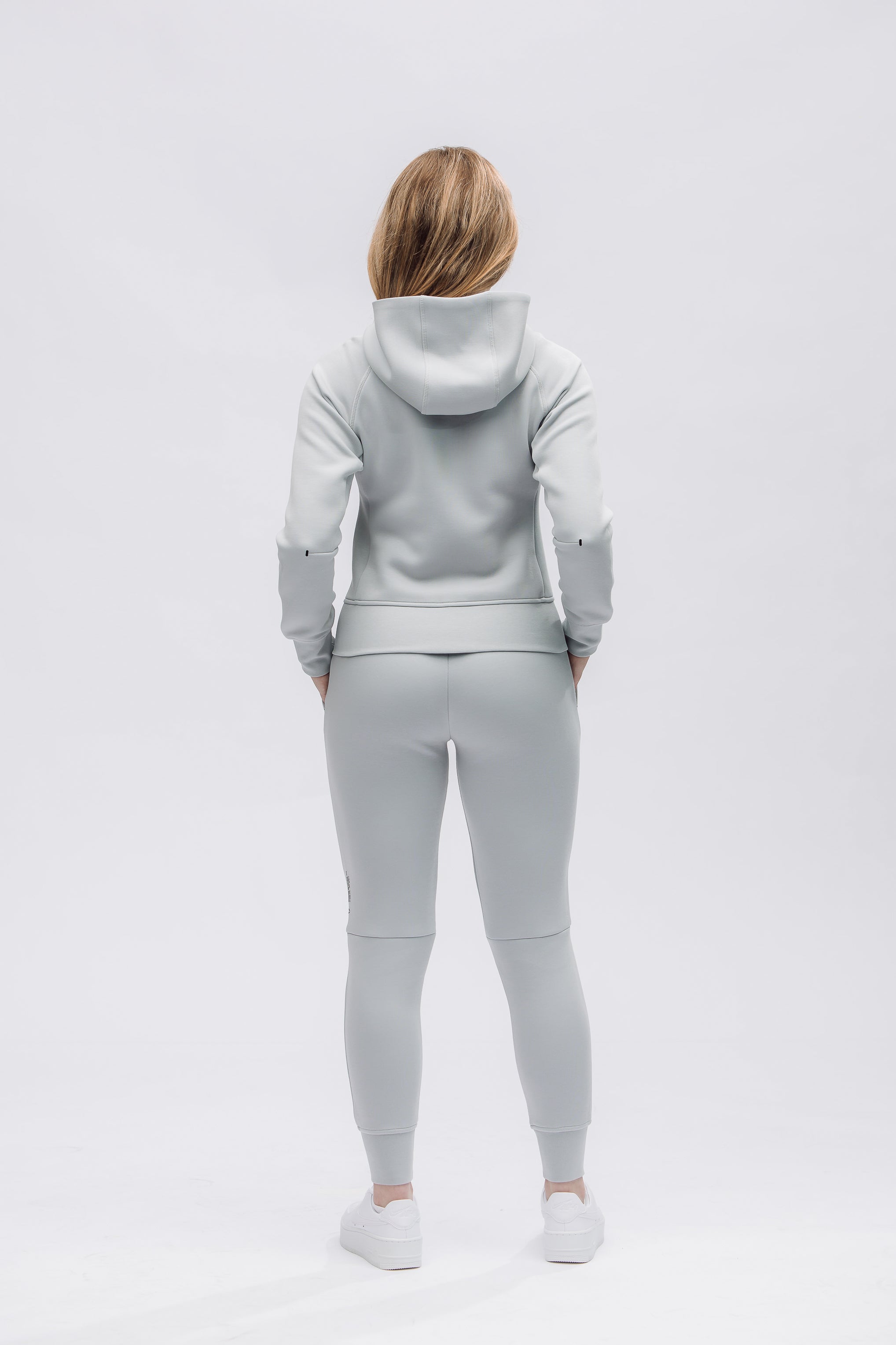 TECHFIT WOMENS TRACKSUIT BUNDLE - WOLF GREY (2-PIECE)